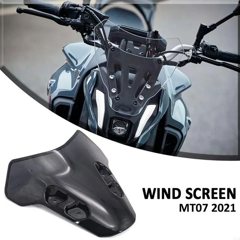 R53D Wind Deflector Motorcycle Windshield for MT-07 MT07