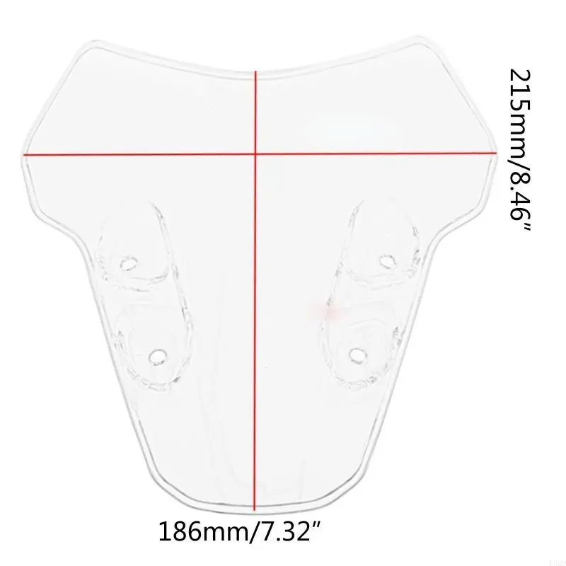 R53D Wind Deflector Motorcycle Windshield for MT-07 MT07