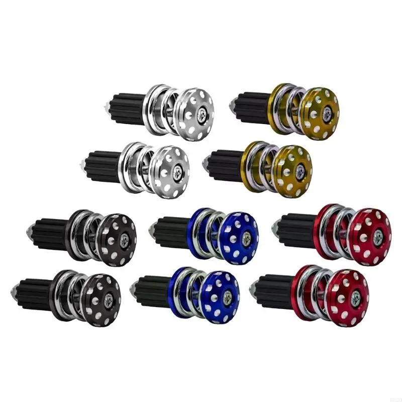 R53D Motorcycle Grip Ends With Innovative Spring System For Smooth Riding Experience