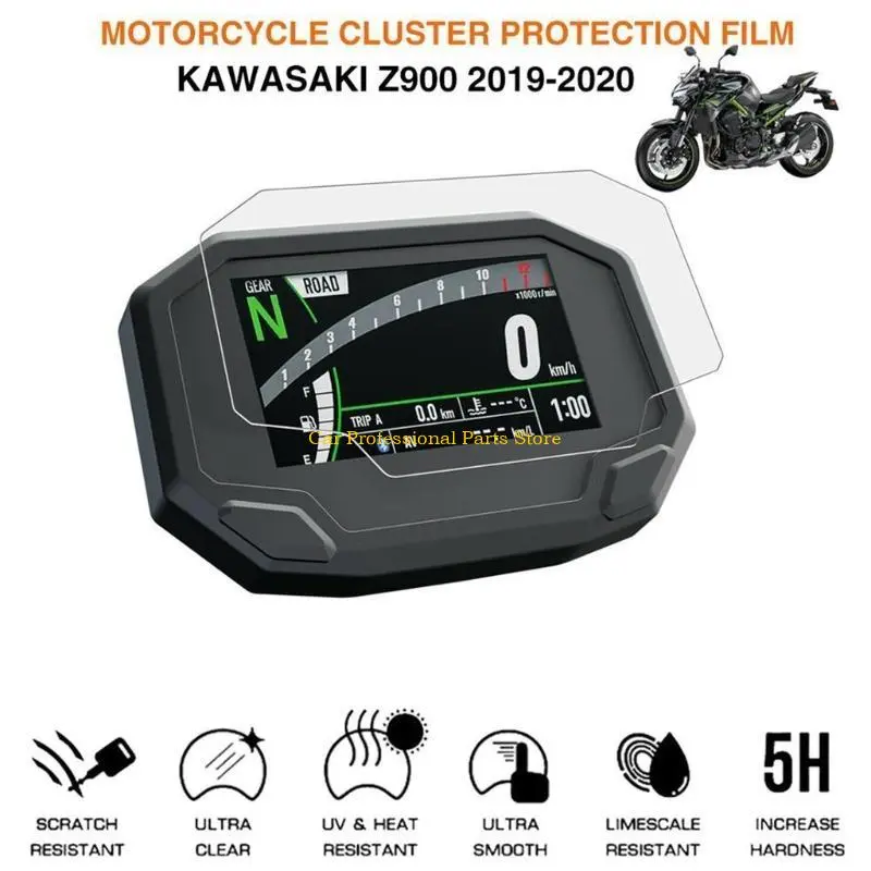 R53D Cluster Scratch for Protection Film Screen Protector for Kawasaki Z650 Z900 Ninj