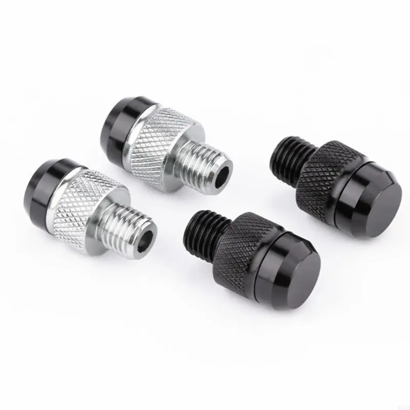 R53D Aluminum Rearview Mirror Hole Plugs Screws Bolts Replacement Mounting Screw