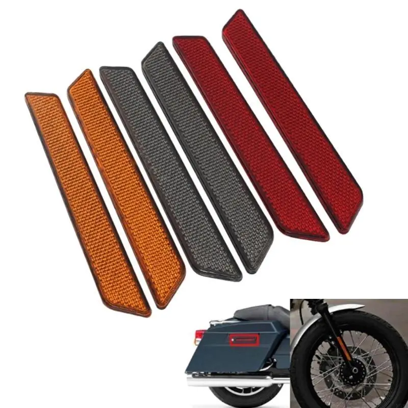 R53D Motorcycle Front Fork Reflector Lower Legs SliderTrim Reflector 2014-Up