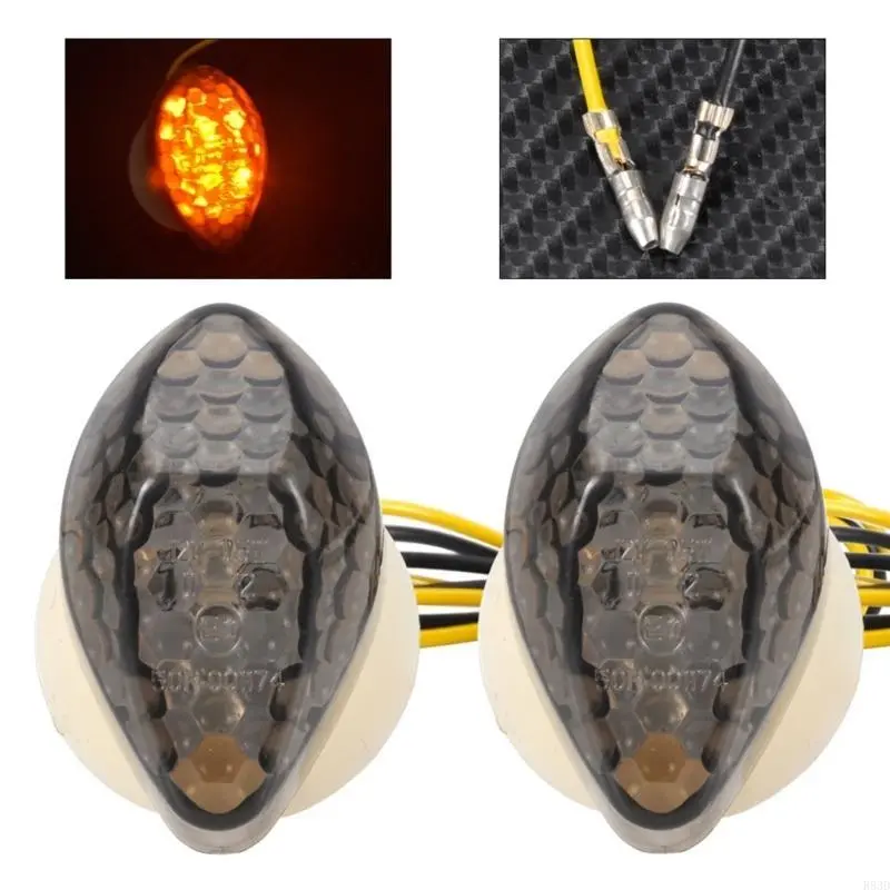 R53D 2pcs Lamp for CBR 600RR 1000RR 2004-2007 05 Flush Mount