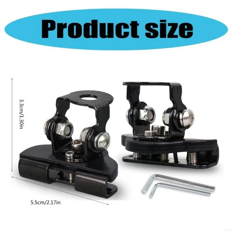 R53D Waterproof Car Hood Lamp Holders Easy To Install Car Bonnet Light Supports Vehicle Spare Part for Automotive Enthusiasts