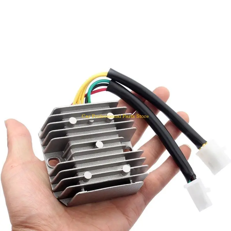 R53D 6 Wires Regulator for GY6 50 150CC 152QMI 157QMJ CH125 Light Weight
