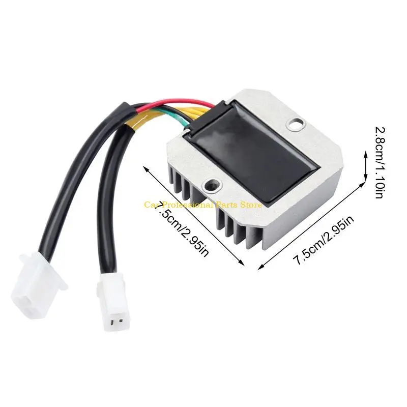 R53D 6 Wires Regulator for GY6 50 150CC 152QMI 157QMJ CH125 Light Weight
