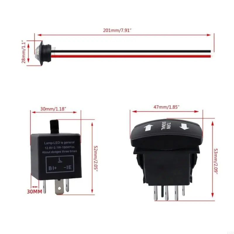 R53D Universal ATV UTV Turn Kits Completes Turn set Plug & Plays set