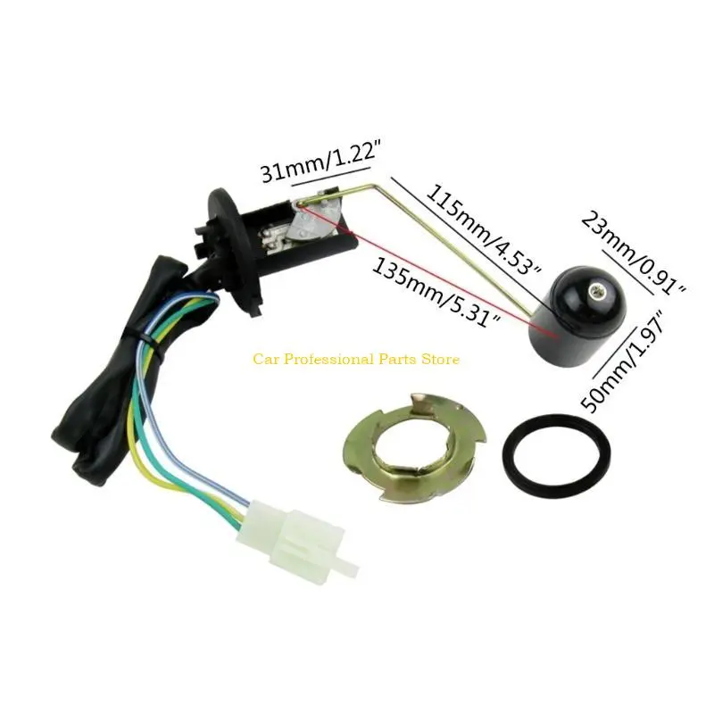 R53D Oil Gas Tanks Sending Unit For 125-150cc GY6 Motorcycles Scooters