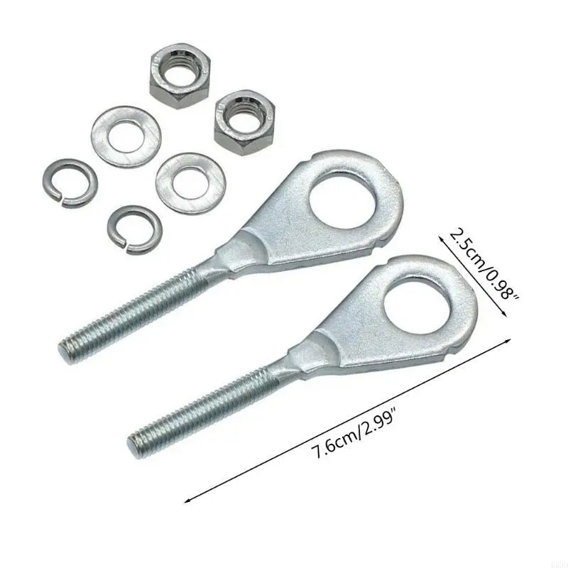 R53D Motorcycle Rear Wheel Chain Adjuster Tensioners 95014-10010 Fits 70 80100