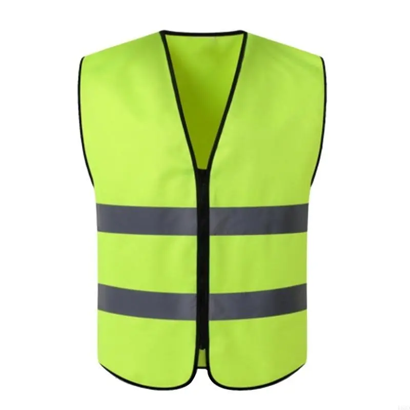 R53D Yellow Reflective Vest Lightweight & Breathable Vest for Drivers and Workers