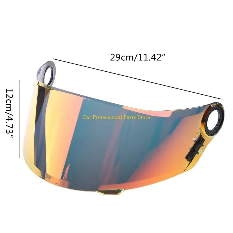R53D Motorbike Helmet Windproof Shield Lens Retro Helmet Visor for LS2 FF358
