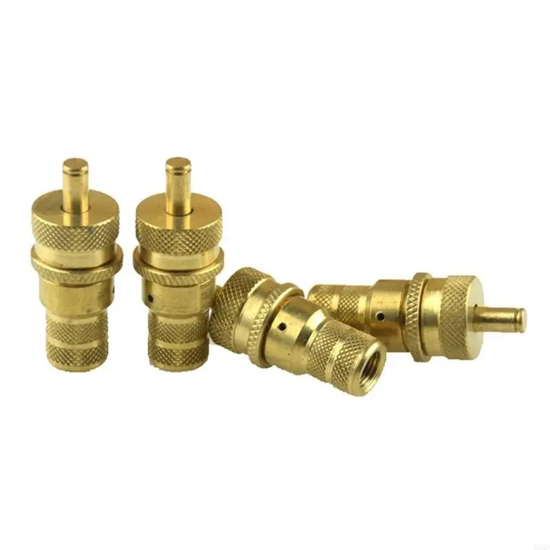 R53D Universal Offroad Tire Deflators Automatic 6-30PSI Brass Tyre Deflator Tire Pressure Relief For Car Motorcycle