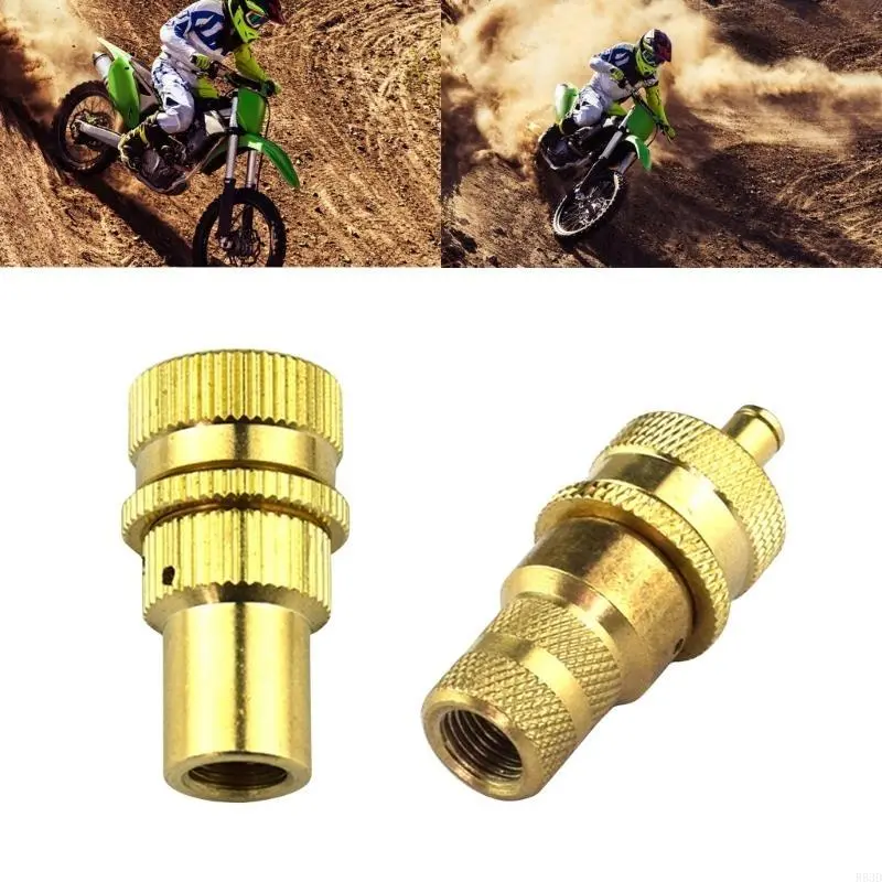 R53D Universal Offroad Tire Deflators Automatic 6-30PSI Brass Tyre Deflator Tire Pressure Relief For Car Motorcycle