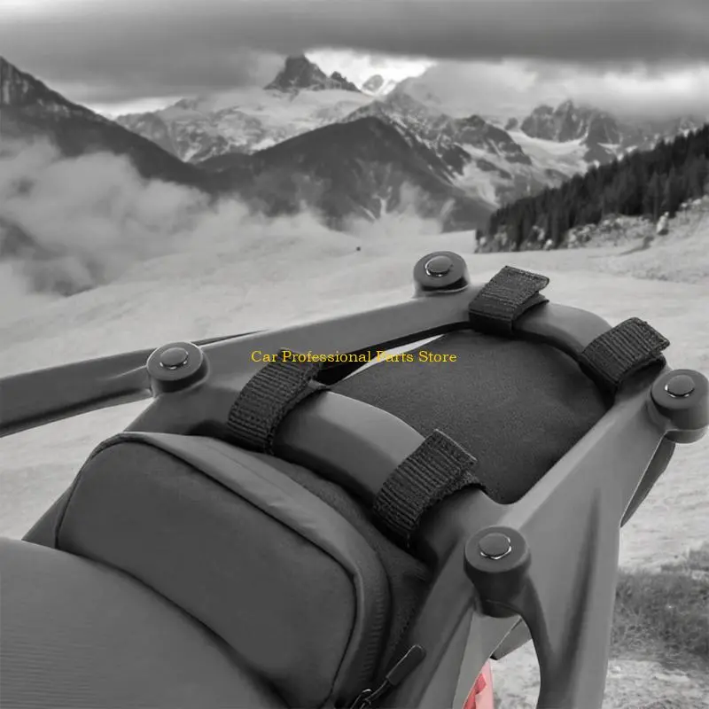 R53D Water Resistant Motorbike Tail Bag for Tool Gear Organizing City Commuting