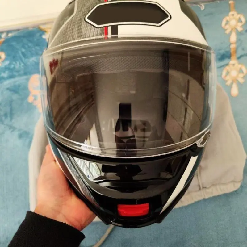 R53D Motorcycle Visors Long Lasting Helmets Shield Simple Installation for Neotec II