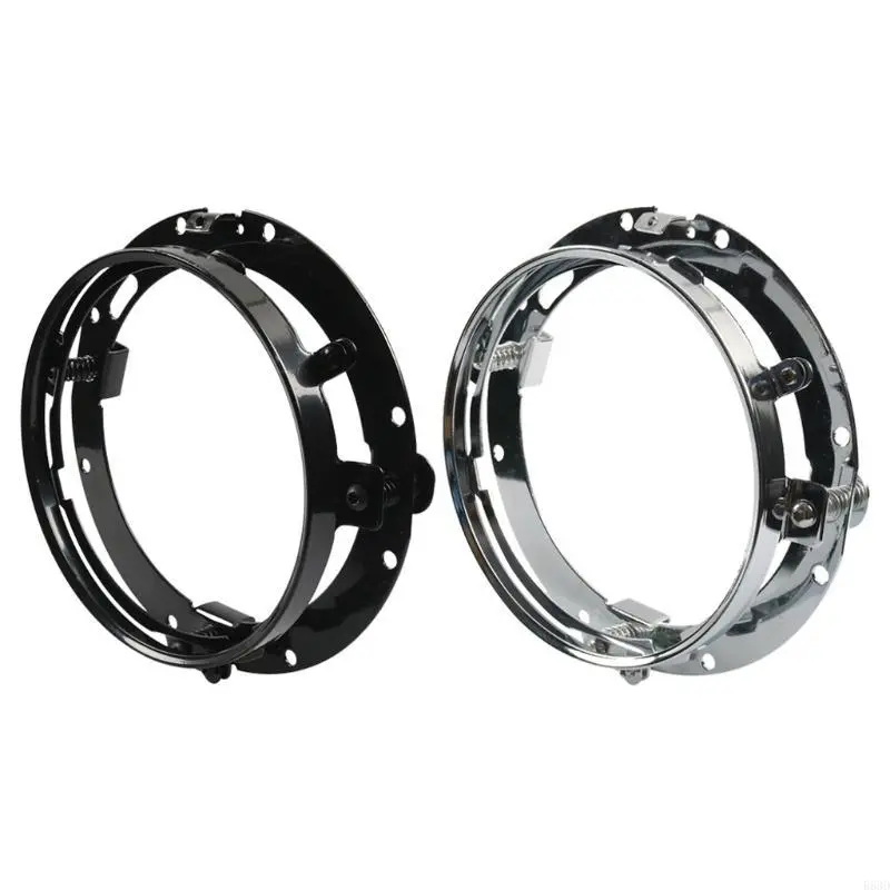 R53D Upgraded 7 Inch Round Headlight Bracket Lightweight Headlight Fixing Support Motorcycle Spare Part Suitable for Vehicle