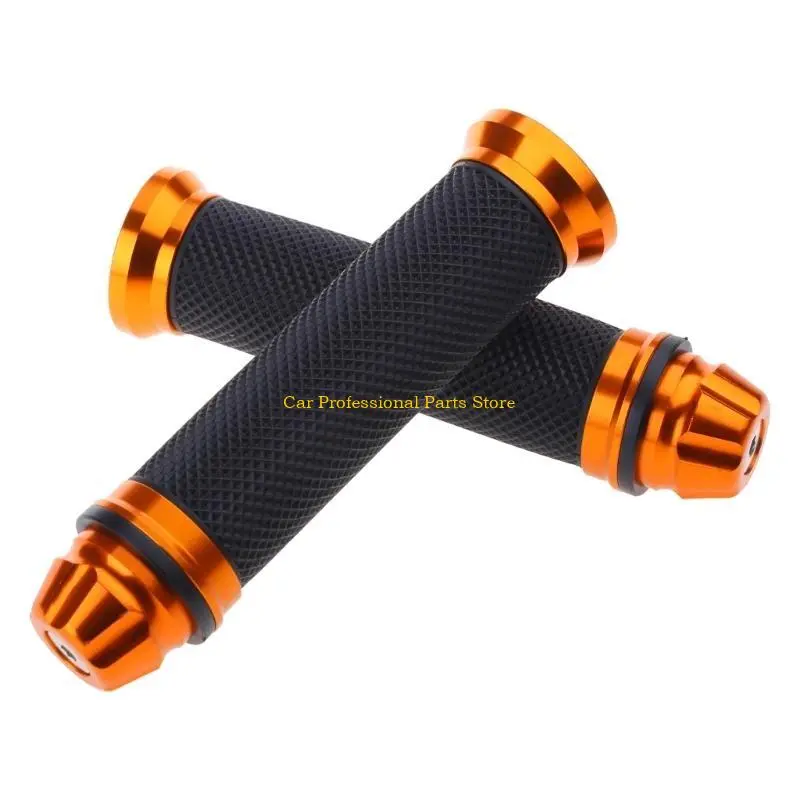 R53D Motorcycle Handle Grips Motocross Grip Handlebar 7/8" Rubber Grips