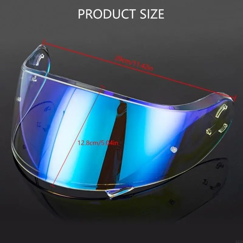 R53D Motorcycle Visors Long Lasting Helmets Shield Simple Installation for Neotec II