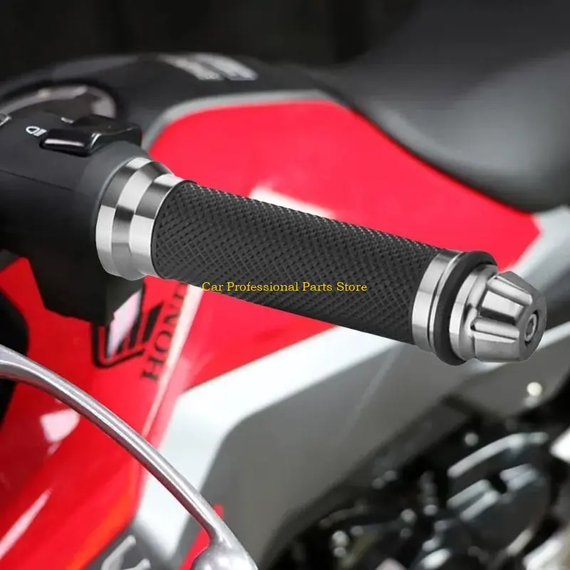 R53D Motorcycle Handle Grips Motocross Grip Handlebar 7/8" Rubber Grips