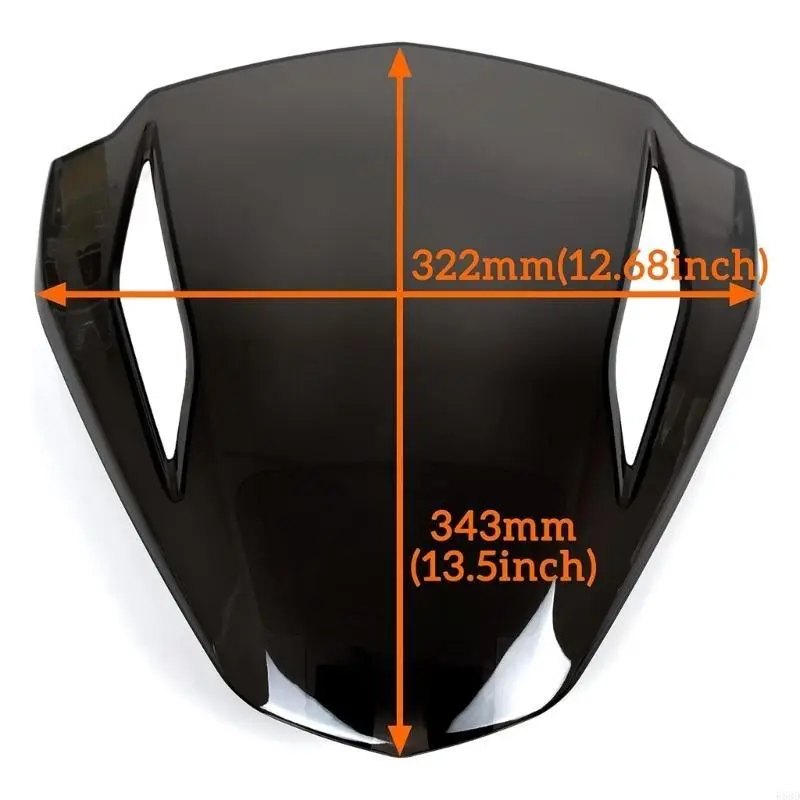 R53D Upgrades Tinted Gauges Support Smoked Shielding Cover Smoked Gauges Spoiler for F3 F3-S F3 Enhances Stability