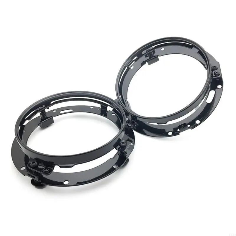 R53D Upgraded 7 Inch Round Headlight Bracket Lightweight Headlight Fixing Support Motorcycle Spare Part Suitable for Vehicle