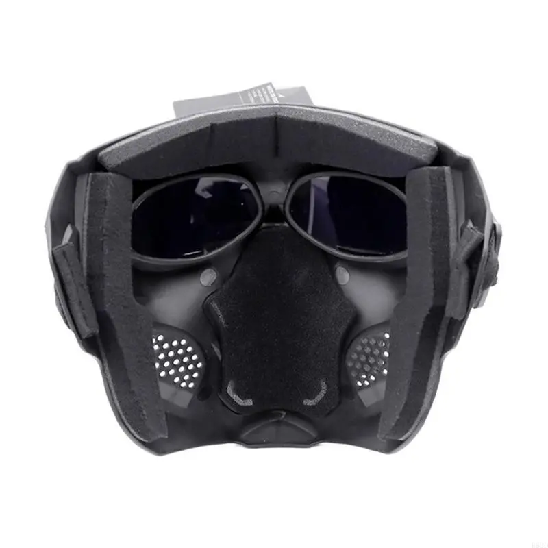 R53D Motorcycle Mask Goggles Helmet Glasses Retro Motocross Motorbike Goggles