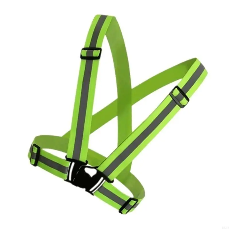 R53D Highlight Reflective Straps Night Riding Clothing Adjustable Vest For Motorcycle