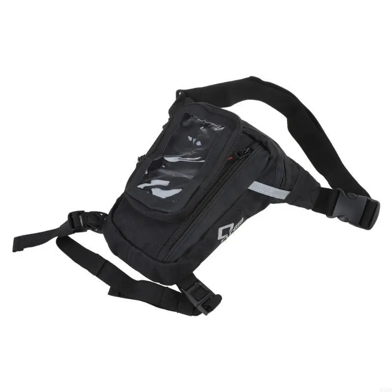 R53D Waterproof Leg Waist Bags Portable Outdoor Hiking Motorcycles Leg Bag Waist Bag