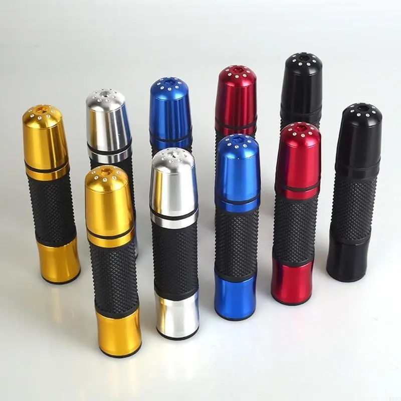 R53D Dirt Bike Scootor Motorcycle Hand Grips Rubber Gel 7/8"Handle Bar Thrusters Grip