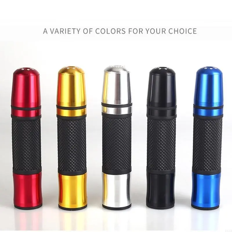R53D Dirt Bike Scootor Motorcycle Hand Grips Rubber Gel 7/8"Handle Bar Thrusters Grip