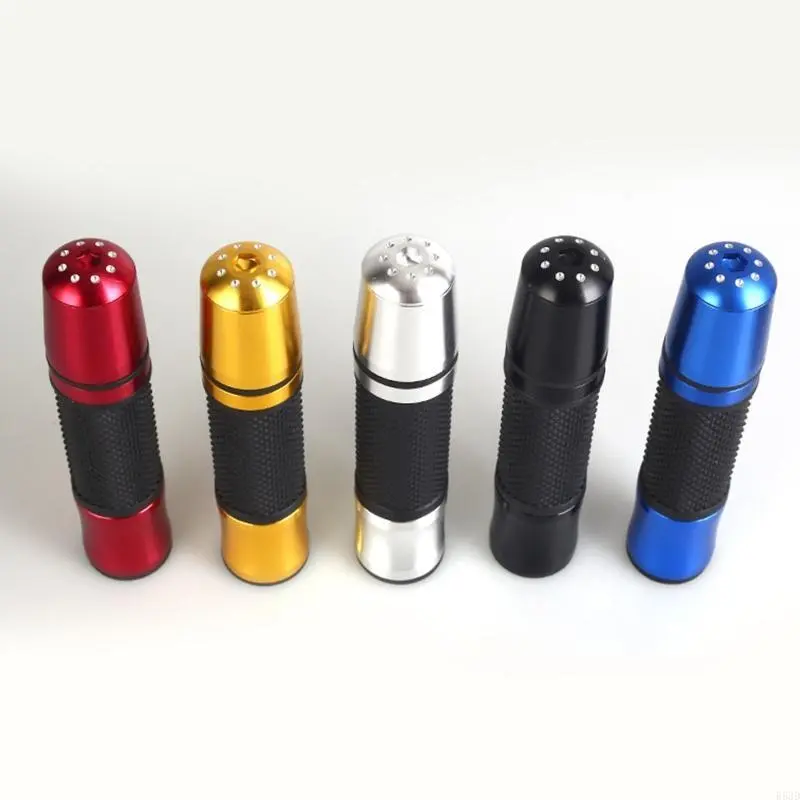 R53D Dirt Bike Scootor Motorcycle Hand Grips Rubber Gel 7/8"Handle Bar Thrusters Grip