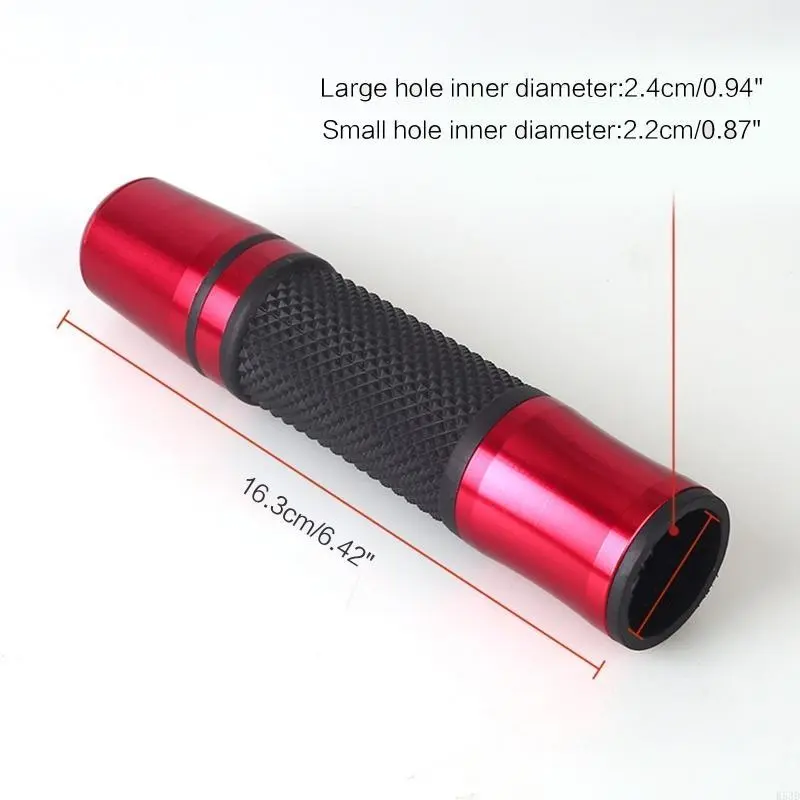 R53D Dirt Bike Scootor Motorcycle Hand Grips Rubber Gel 7/8"Handle Bar Thrusters Grip