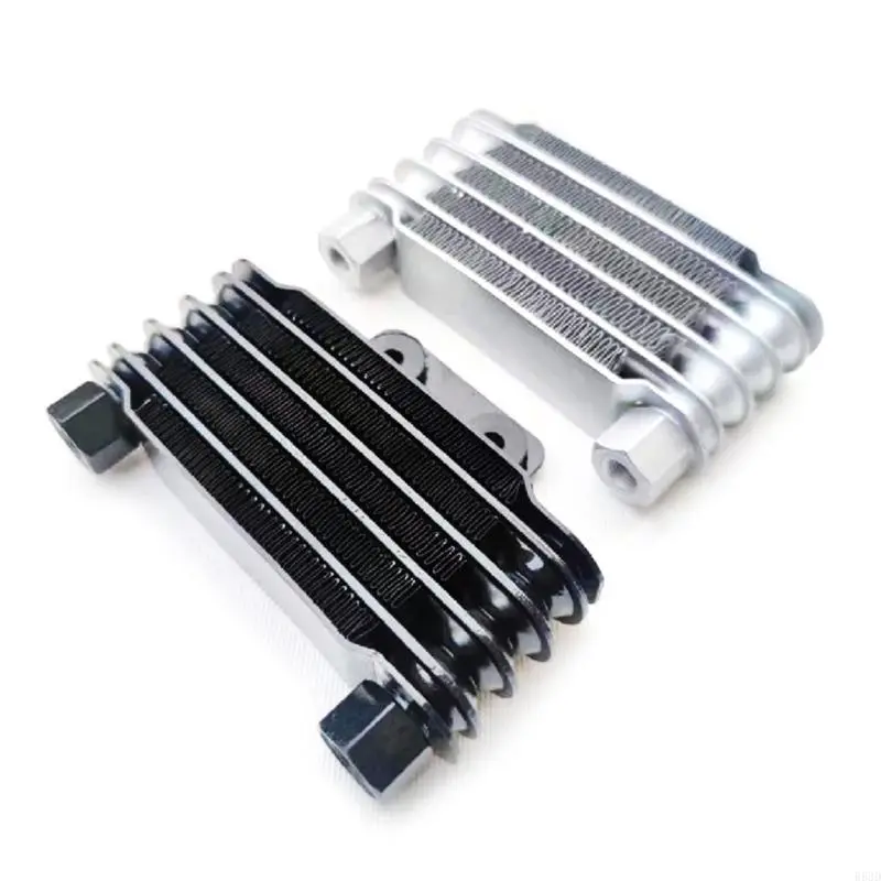 R53D High Efficiency Metal Oil Coolers Cooling Solution for 125CC to 250CC Motorbikes