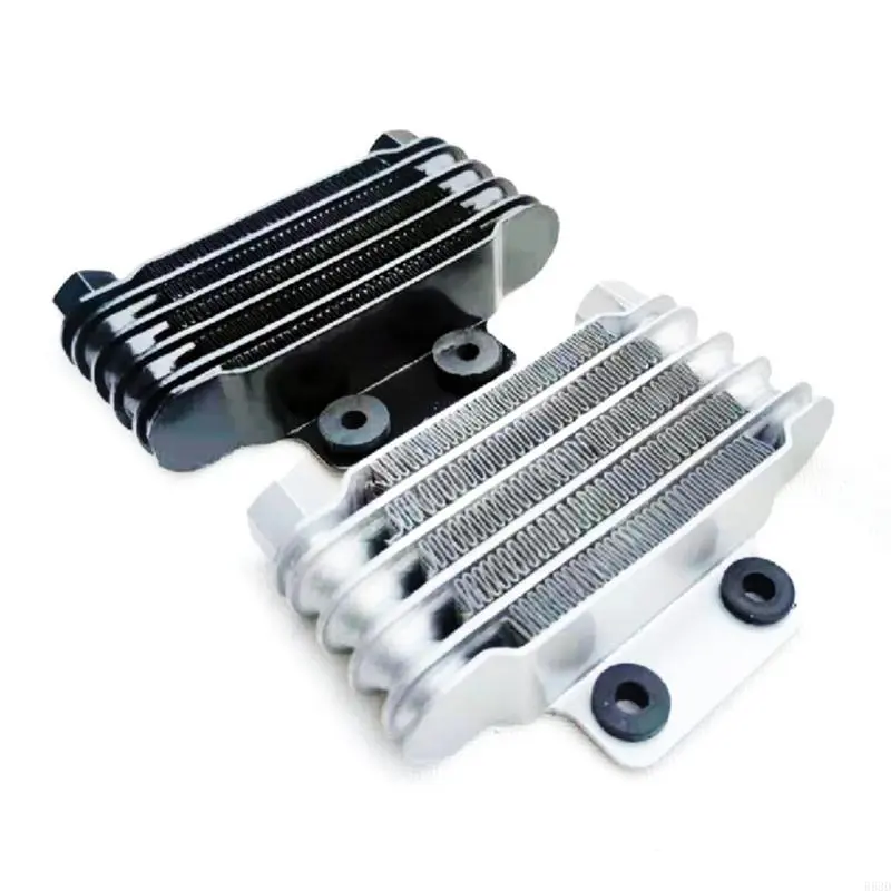 R53D High Efficiency Metal Oil Coolers Cooling Solution for 125CC to 250CC Motorbikes