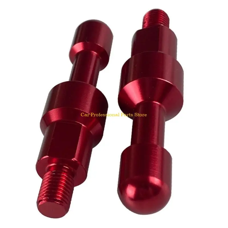 R53D Mirror Hole Plugs Screw Aluminum Alloy Easy Fixing for Motorbikes 1 Pair