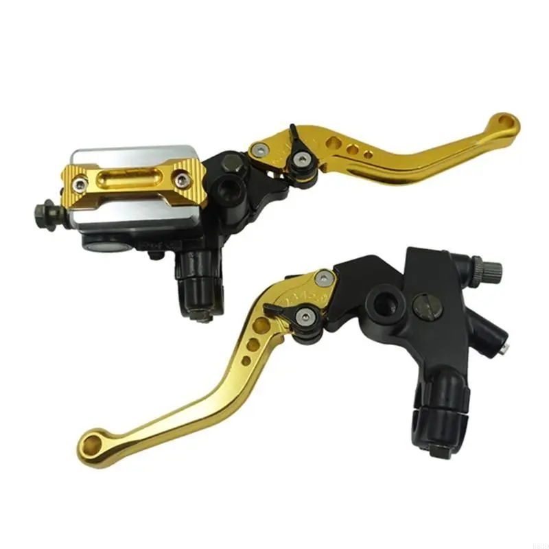 R53D 22mm Motorcycle Upper Front Brake Clutch Cylinder Clutch Reservoir Lever