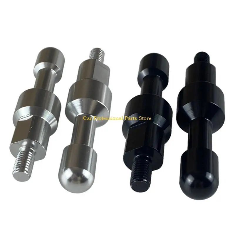 R53D Mirror Hole Plugs Screw Aluminum Alloy Easy Fixing for Motorbikes 1 Pair