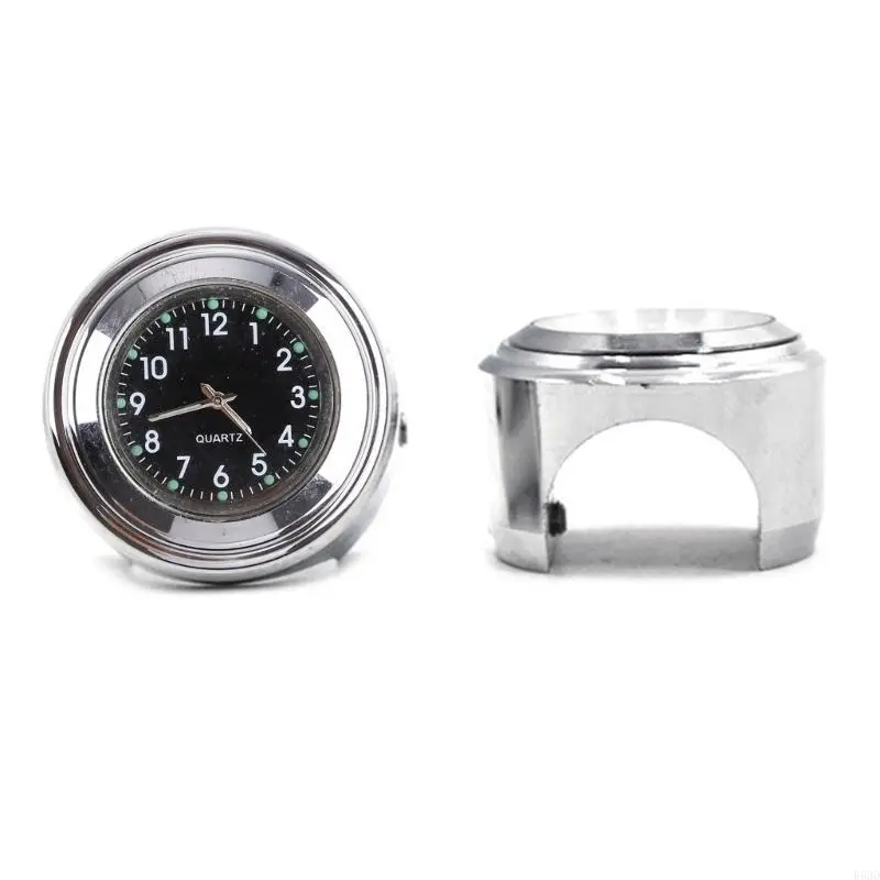 R53D Waterproof Motorcycle Handlebar Quartz-Clock Universal Motorbike Handlebar Watch