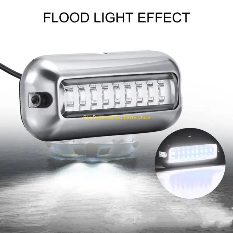 R53D for DC 10-30V Marine Boat Transom LED Stern Light 27 LEDs Waterproof Marine Ligh