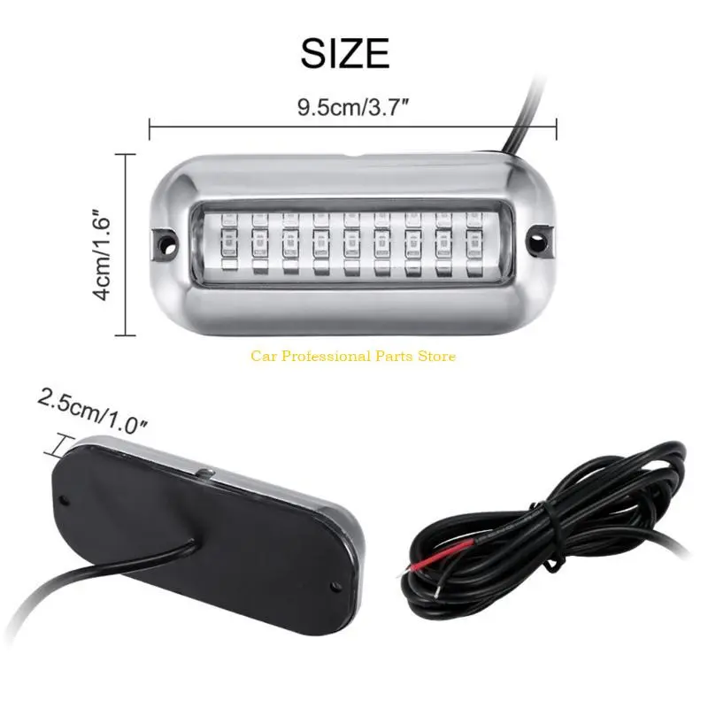 R53D for DC 10-30V Marine Boat Transom LED Stern Light 27 LEDs Waterproof Marine Ligh