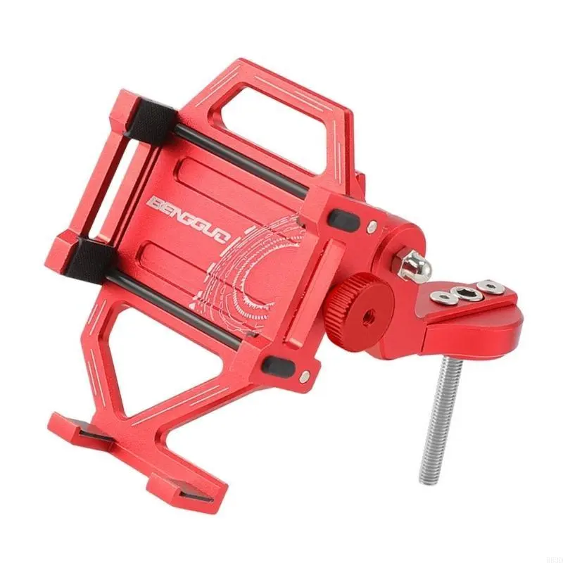 R53D Bicycles Aluminium Phone Holder Motorcycle Stand Antidrop MobileMount 360 Rotation