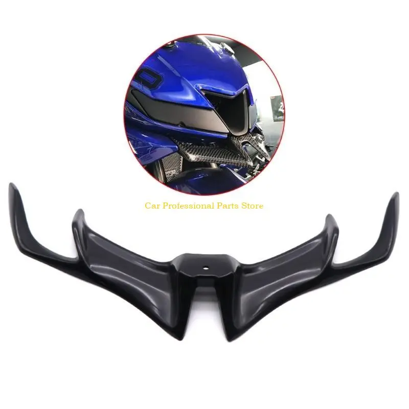 R53D Front Aerodynamic Winglets, Carbon Fiber Front Fairing Aerodynamic Wing Cover Suitable for R15 2017-2020