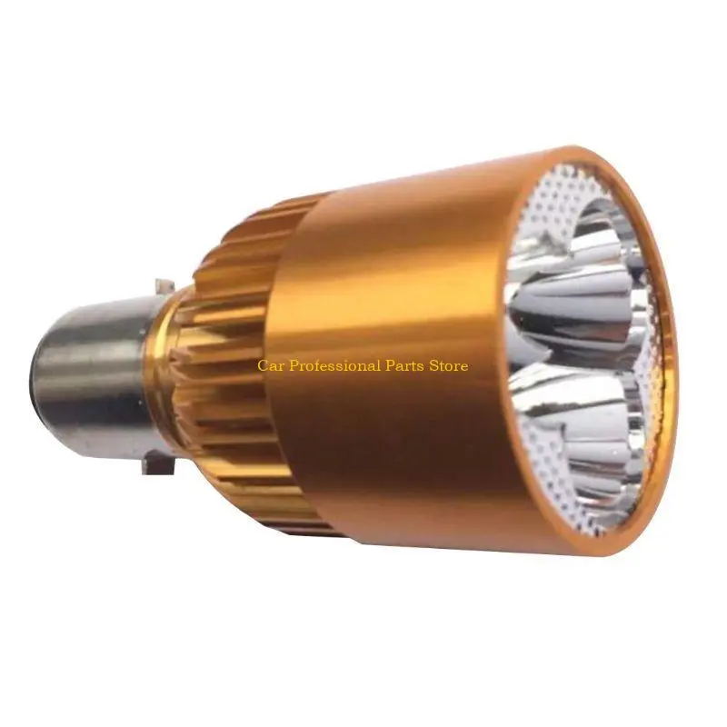 R53D Motorcycle LED Headlight Fog Lamp Bulb H6 BA20D LED Bulbs White 6000K 9W