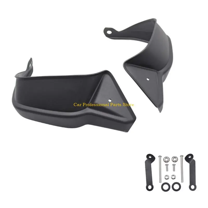 R53D Motorcycle Black Hand Guards Brake Clutch Levers Protector Handguard Shield