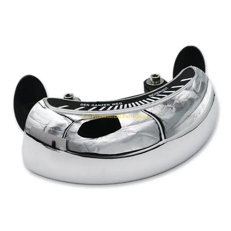 R53D Motorcycle Windscreen 180+ Degree Blind Spot Mirror Wide Rearview Mirrors