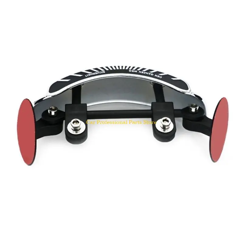 R53D Motorcycle Windscreen 180+ Degree Blind Spot Mirror Wide Rearview Mirrors