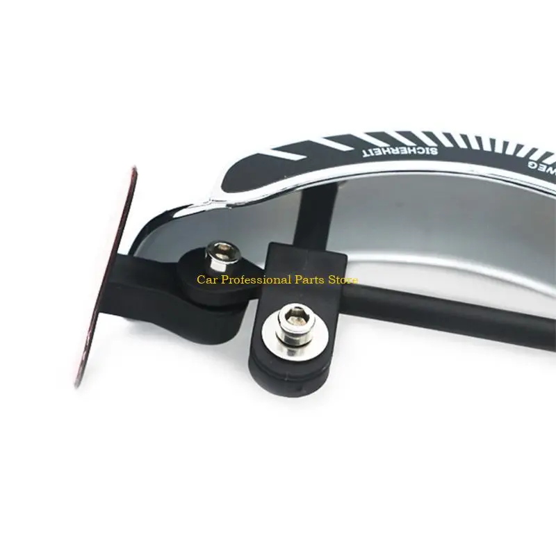 R53D Motorcycle Windscreen 180+ Degree Blind Spot Mirror Wide Rearview Mirrors