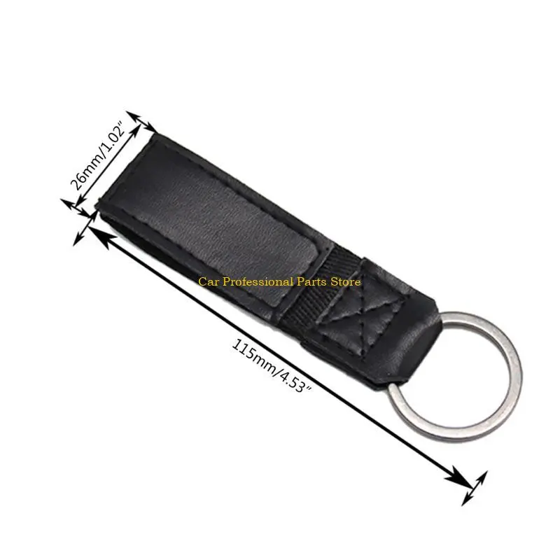 R53D Upgraded Leather Keychain Ring Holder 6-color Suitable for Motorcycles