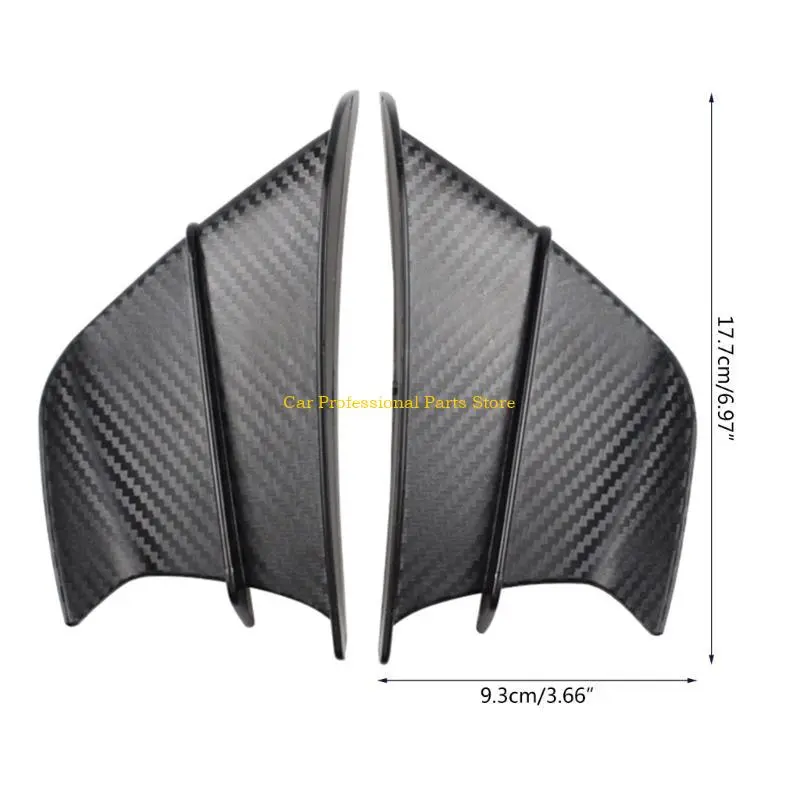 R53D Carbon Fiber Scoooter Dynamic Motorcycle Wing Motorbike Aerodynamic
