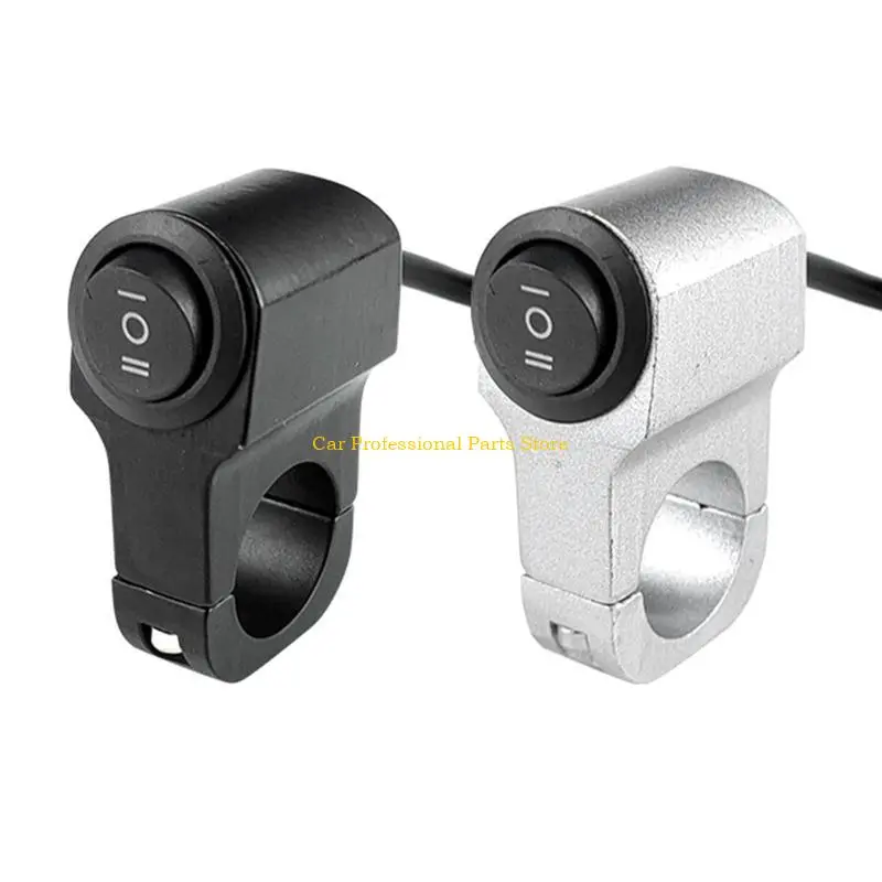 R53D Universal 22mm Motorcycle Handlebar Headlight Switch Fog Switch Button